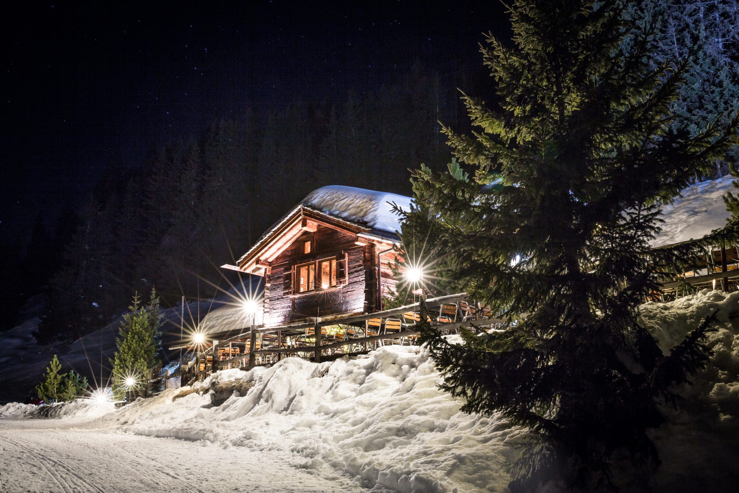 Dining in Verbier