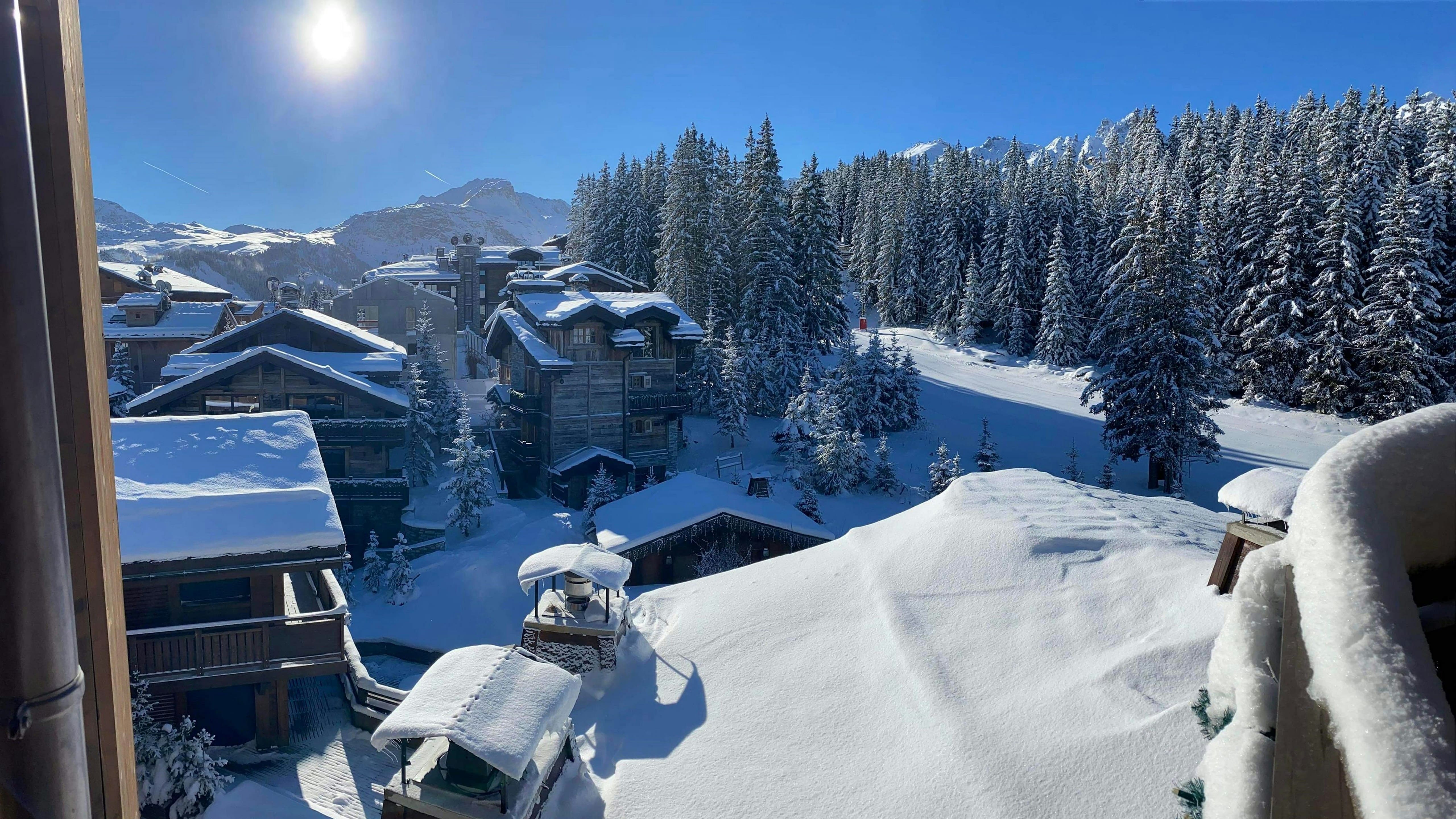 Mountain dining in Courchevel