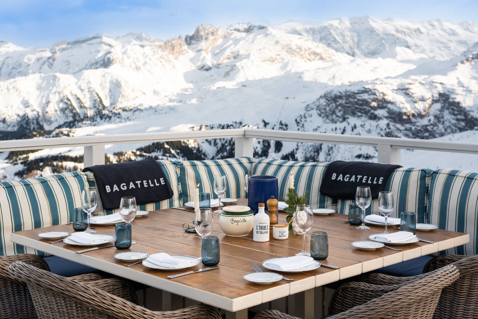 Dining in Courchevel